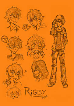 Rigby (Anime Ver.) -Sketch-