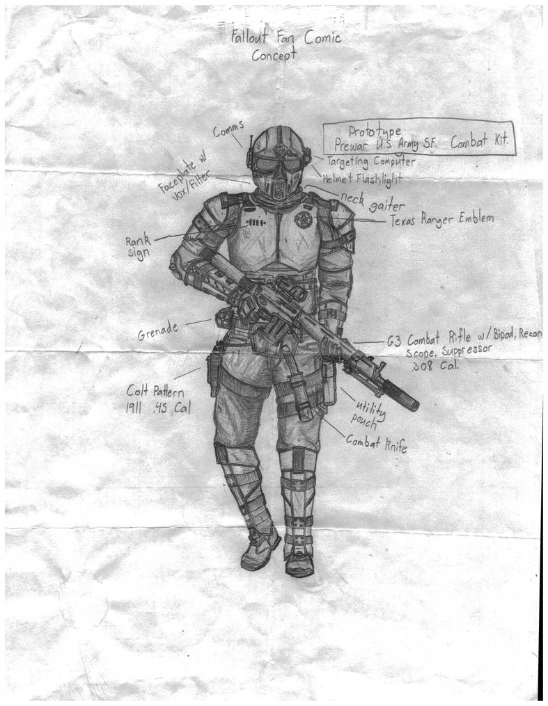 Fallout Armor Concept by HiraethComics on DeviantArt