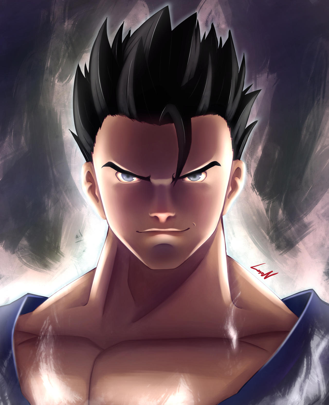True Gohan Ultimate Gohan by ImLarsN on DeviantArt