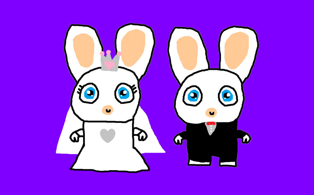 Roler Rabbit Marry Me Just maried Rabbids by Raymanlover2018 on DeviantArt