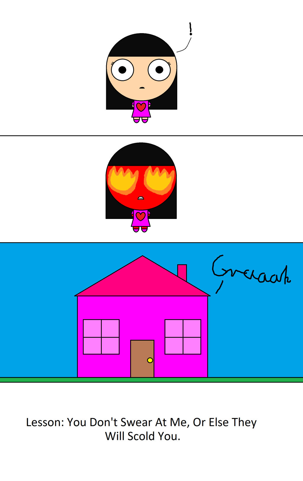 Bad Word Deviantart Me I Was Angry for Saying a Bad Words by Raymanlover2018 on DeviantArt