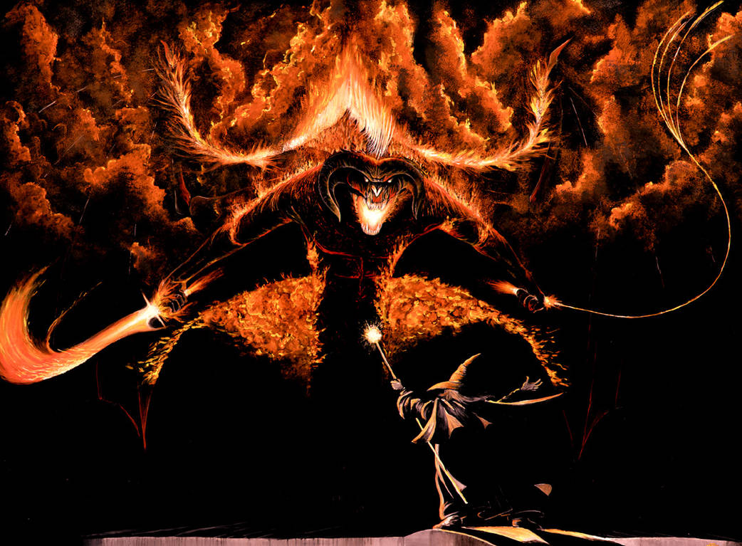 LORD OF THE RINGSBALROG by stevej061069 on DeviantArt
