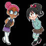 Mandy and vanellope