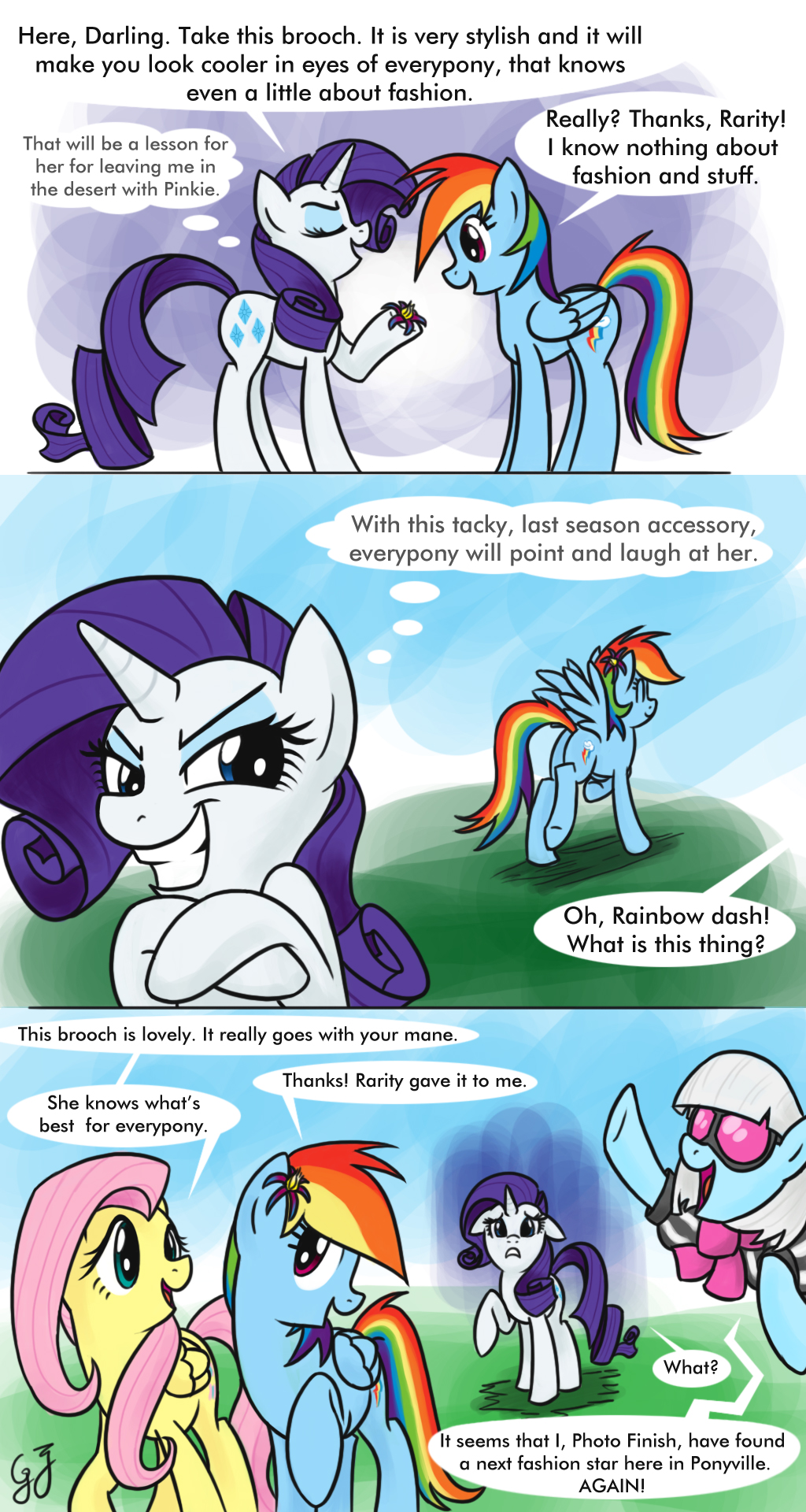 Rarity don't know how to vengeance