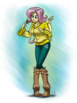 Fluttershy by GlancoJusticar