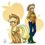 Human Ponidox Applejack