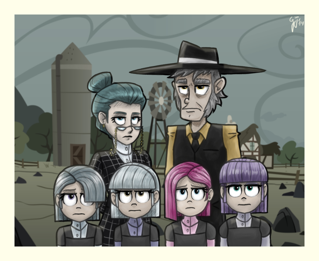 Pie Family Photo by GlancoJusticar on DeviantArt