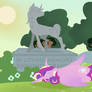Shining Armor and princess Cadance