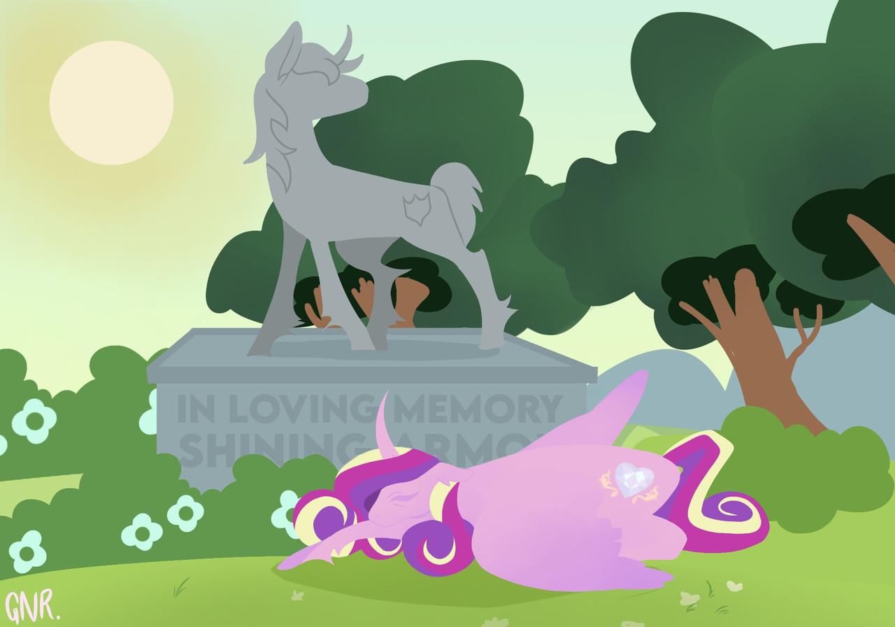 Shining Armor and princess Cadance