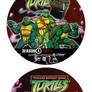 TMNT 2K3 SEASON 4- CUSTOM DVD SET- DISC LABELS