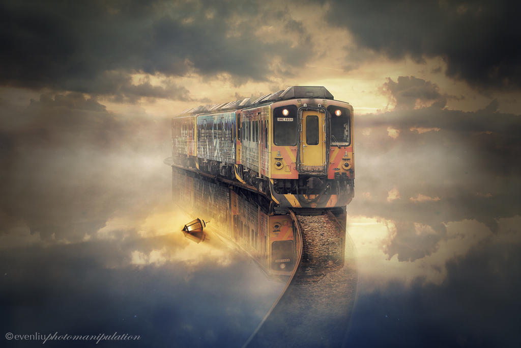 the train by evenliu