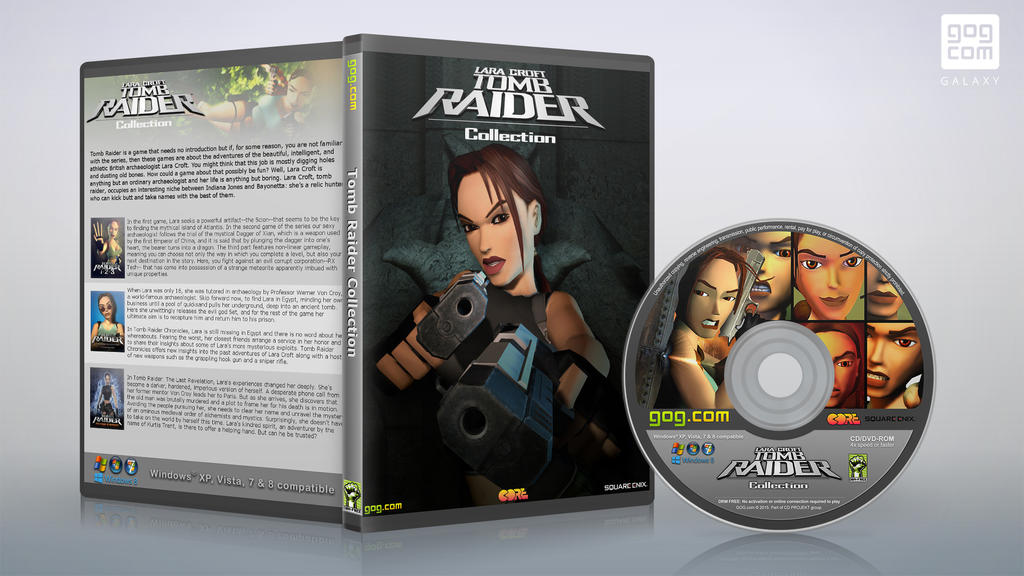 Tomb Raider Collection - GOG - DVD Cover 01 by XOVYANT on DeviantArt