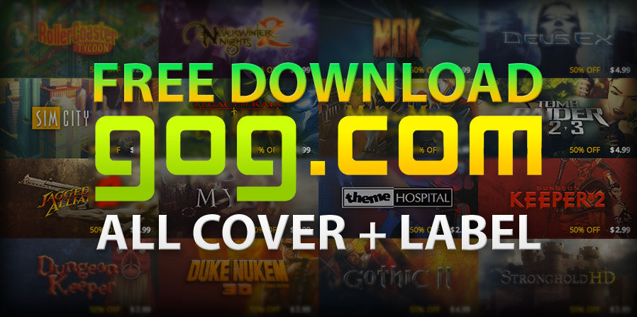 Gog.com Label GOG cover label download by diosvolt on DeviantArt