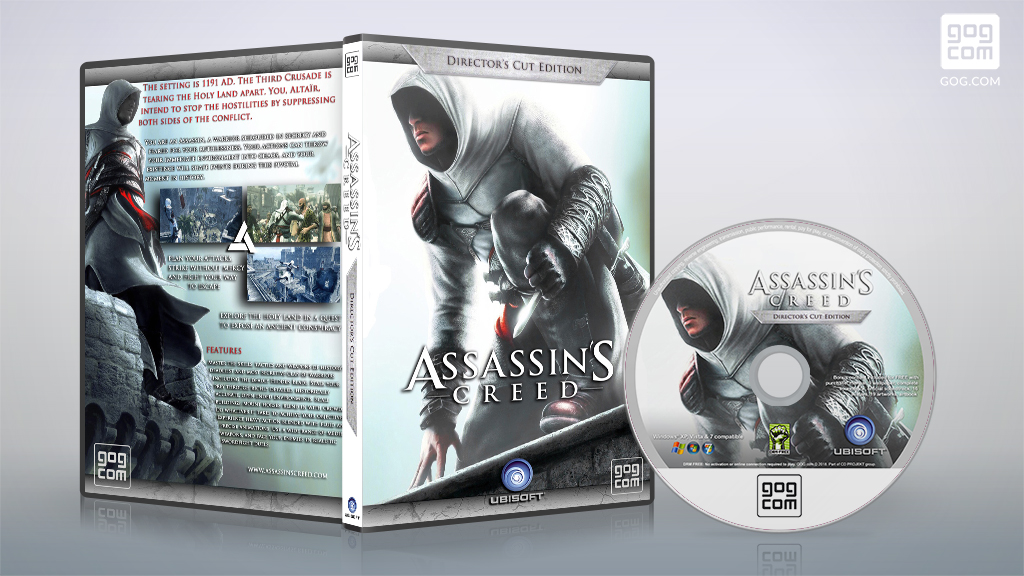 Assassin's Creed PC DVD-Rom Game - Director's Cut Edition 