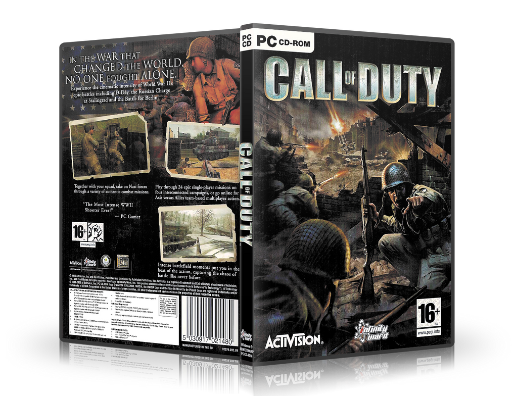 Call of Duty retail cover by diosvolt on DeviantArt