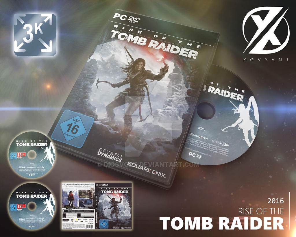 Raise Of The Tomb Raider Dvd Cover Oc by diosvolt on DeviantArt