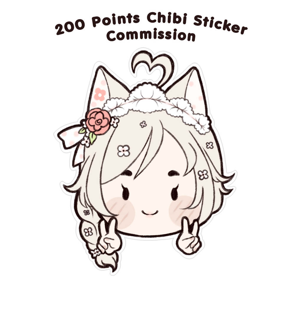 Sticker Comisioni (OPEN) 200 Points Chibi Sticker Commission by Azhurya on DeviantArt
