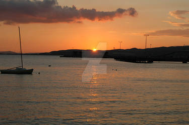 Sunset in Ponce Puerto Rico