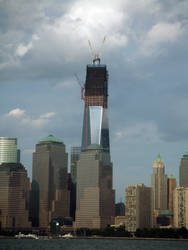 WTC rebuild progress - August 5 2012