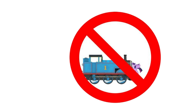 Anti Twilight Sparkle X Thomas The Tank Engine