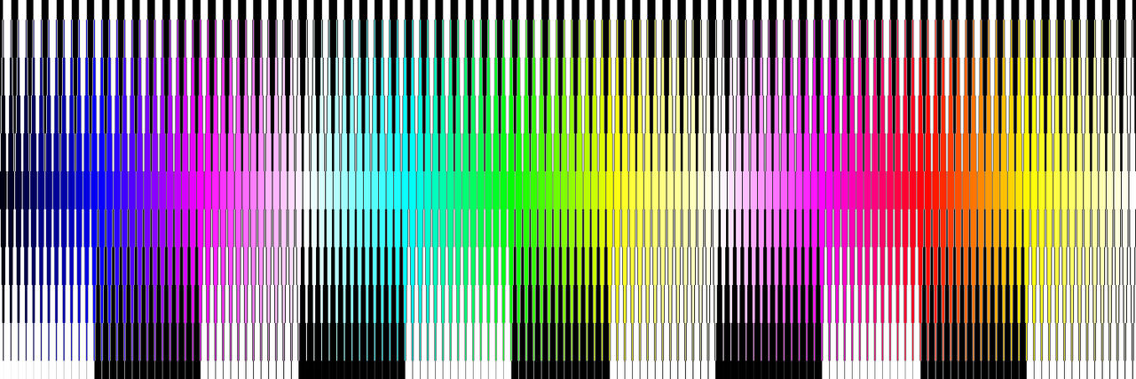 Best Color Distribution Methods Color distribution 1.1 by ObviousGeometry on DeviantArt
