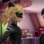 Marinette and Chat Noir 7 years later