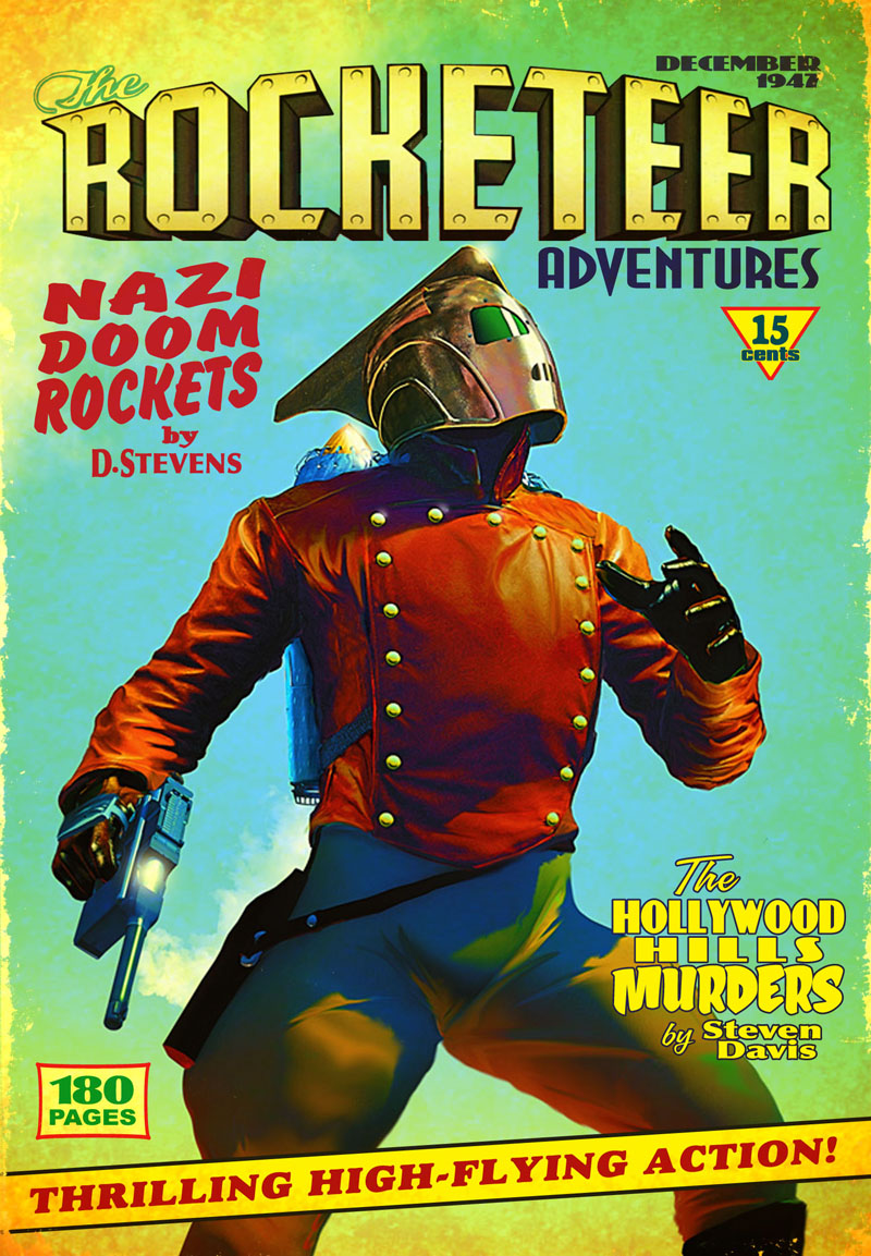 Rocketeer PULP cover 001 by commando500 on DeviantArt