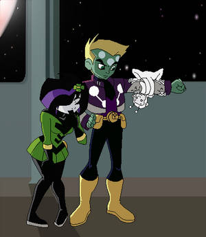 I think he likes you, Brainy!