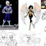 Legion of Superheroes fan com2013 promotional art