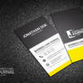Creative Zigzag Design Business Card Template