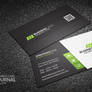 Clean and Stylish Corporate Business Card Template