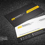 Corporate Professional QR Code Business Card Templ