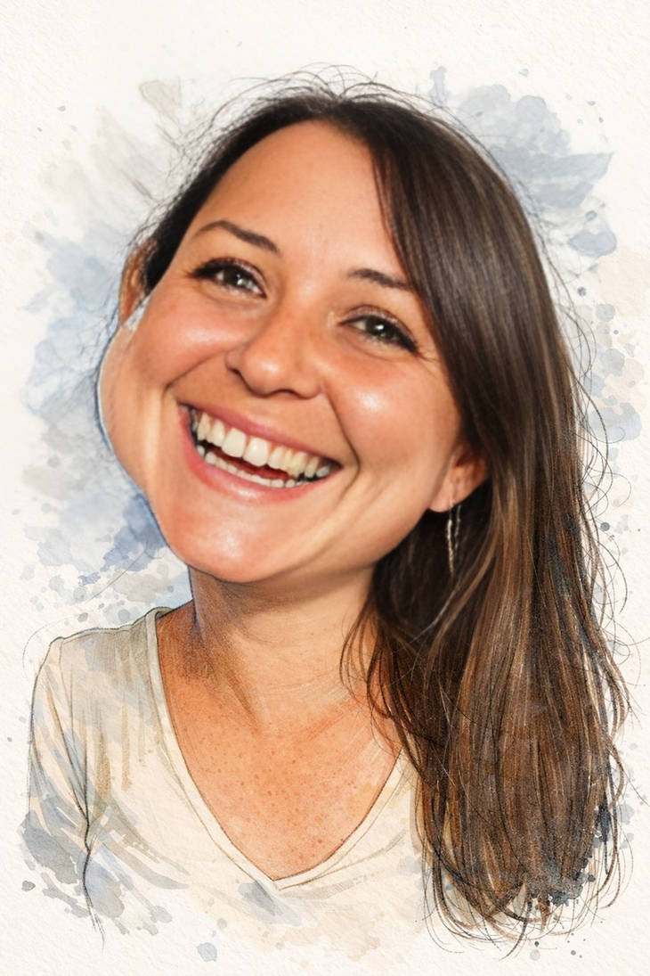 Smiling Model Deviantart Smiling Girl by AngryArtbyLen on DeviantArt