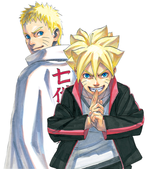 Naruto and Boruto by JA-Renders on DeviantArt