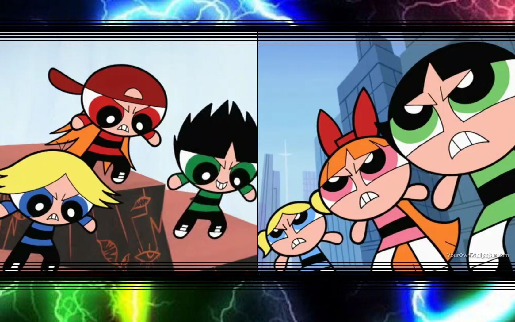 Powerpuff Girls vs Rowdyruff Boys Wallpaper 4 by Drumsweiss on DeviantArt