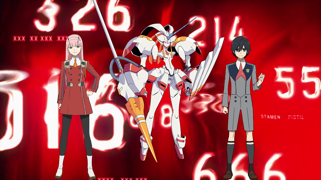 Hiro and Zero Two Wallpaper by Drumsweiss on DeviantArt Hiro and Zero Two Wallpaper by Drumsweiss on DeviantArt