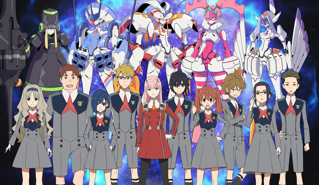 Darling In The Franxx Wallpaper / Darling In The Franxx Hiro X Zero Two