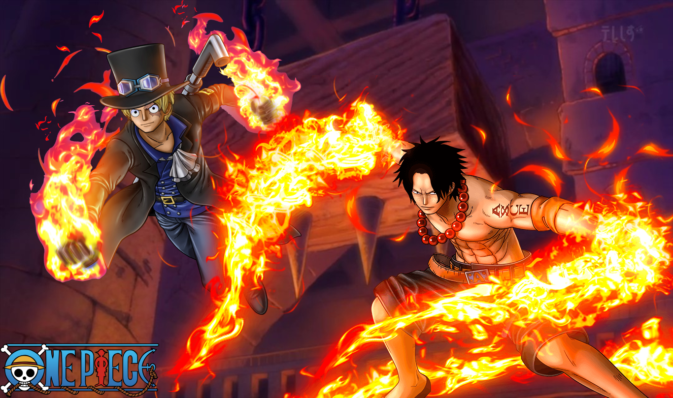 Ace and Sabo Wallpaper by Drumsweiss on DeviantArt Ace and Sabo Wallpaper by Drumsweiss on DeviantArt