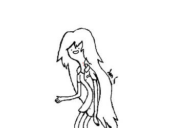 Marceline without color