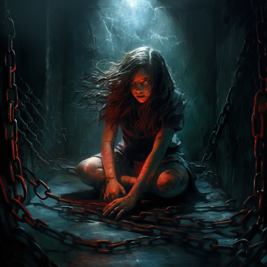 Chains by girlsofmidjourney on DeviantArt