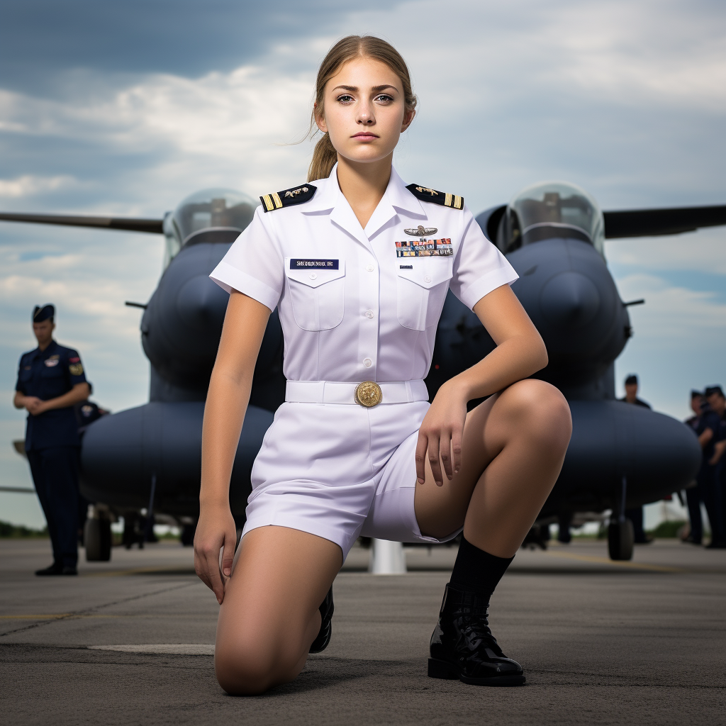 In the Navy by girlsofmidjourney on DeviantArt