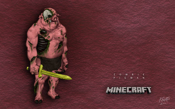 Zombie Pigman Wallpaper