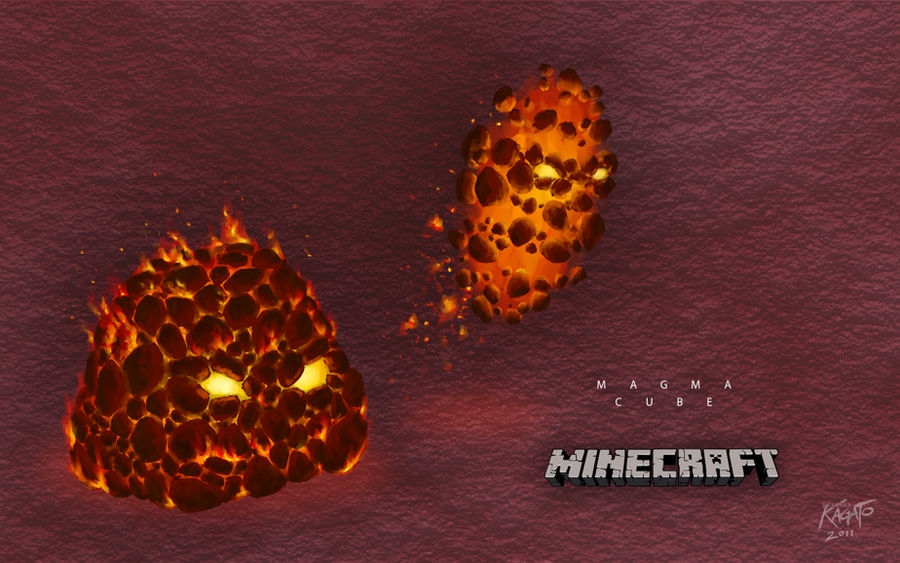 Magma Cube Wallpaper By Studiokagato On Deviantart Magma Cube Wallpaper By Studiokagato On Deviantart