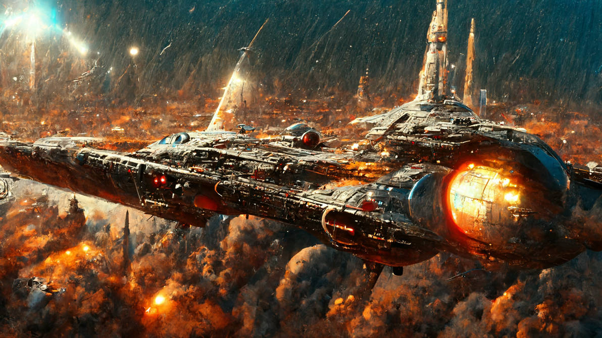 Starship Deviantart Vector starship illustration Series 6 No #3 by Melodyver on DeviantArt