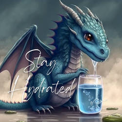 Stay Hydrated Dragon