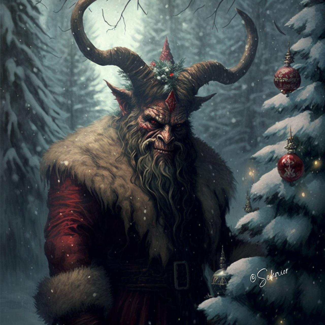 Gruss Vom Krampus By Sekaior On DeviantArt gruss-vom-krampus-by-sekaior-on-deviantart