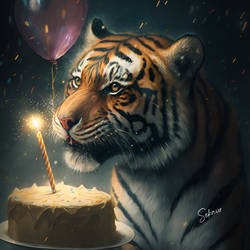 Birthday Tiger