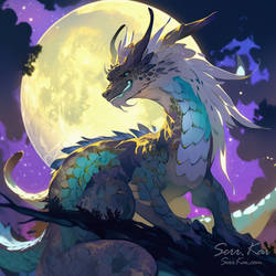 Saturnalia Moon Dragon