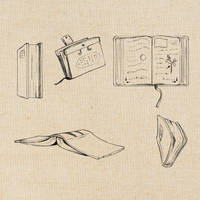 sketched books