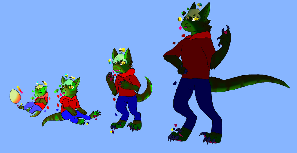 Jax the Cat-Raptor (Ut oc) by RockstarPenelope on DeviantArt